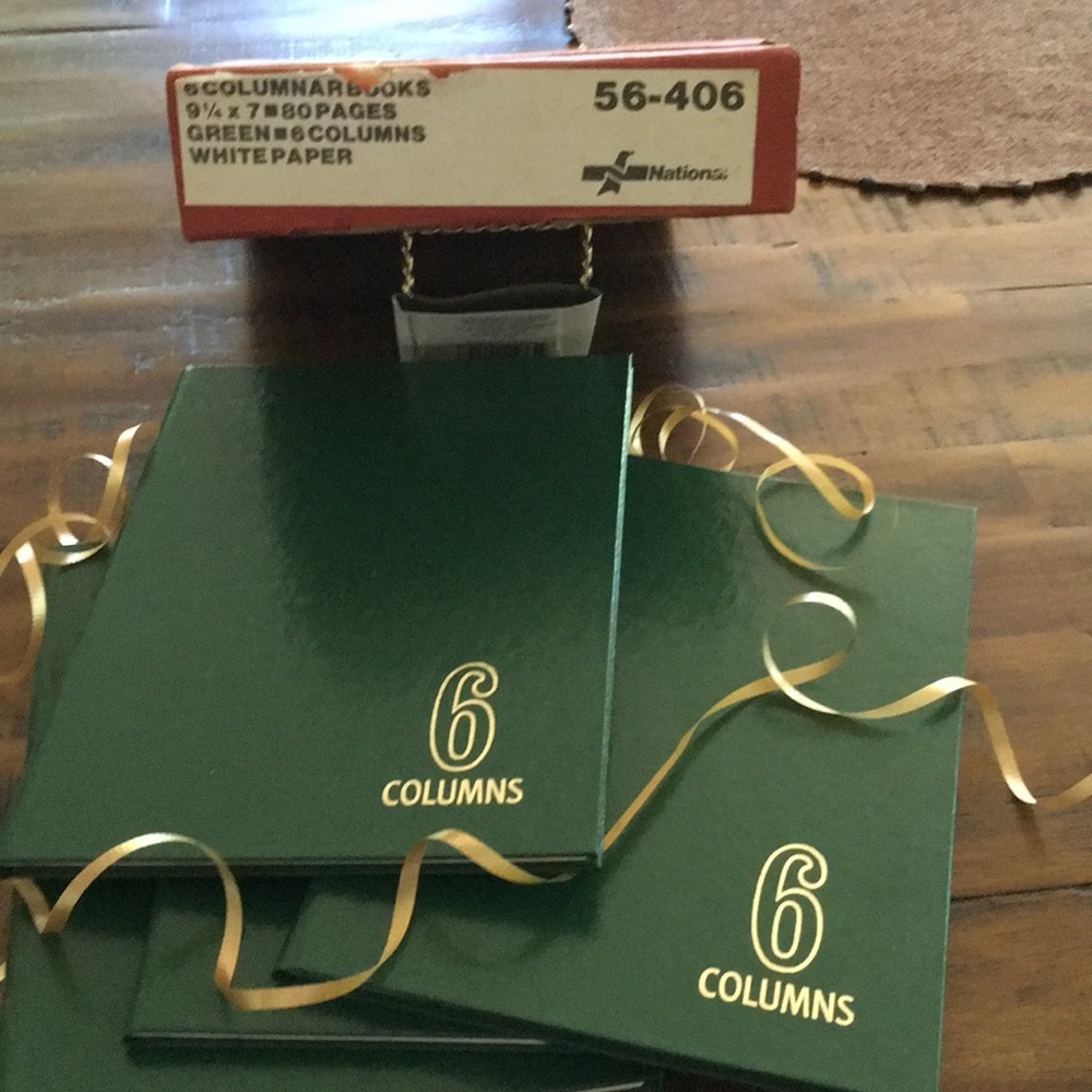 Brand new hardcover accounting books